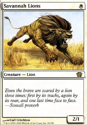 Lions des savanes