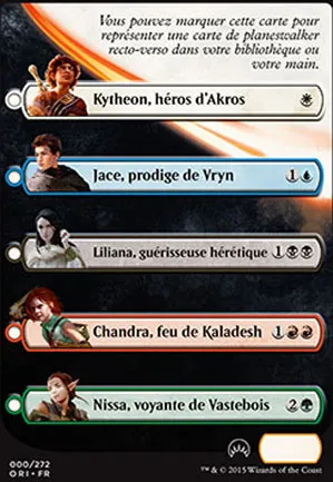 Liste des planeswalkers