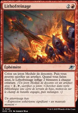 Lithofreinage