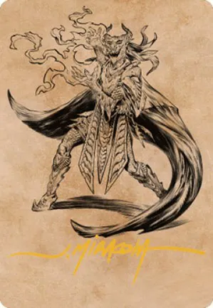 Livaan, cultiste de Tiamat - Illustration