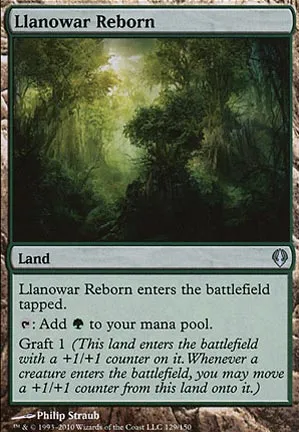 Llanowar revenue à la vie