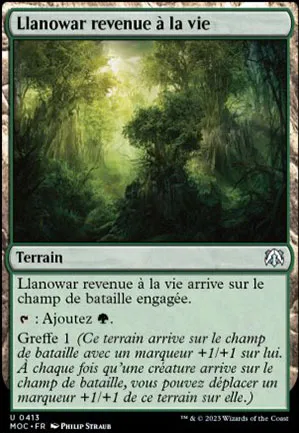 Llanowar revenue à la vie
