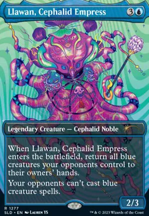 Llawan, impératrice céphalide