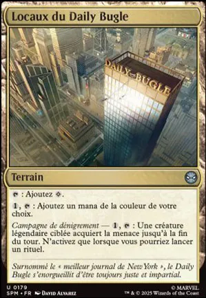 Locaux du Daily Bugle