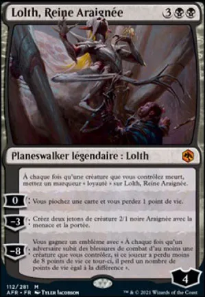 Lolth, Reine Araignée