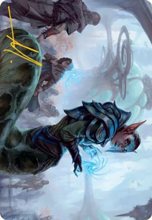 Lonis, cryptozoologue – Illustration
