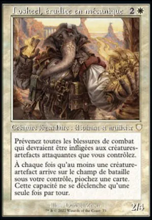 Losheel, érudite en mécanique