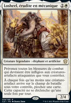 Losheel, érudite en mécanique