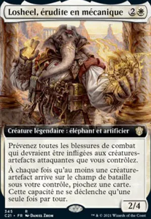 Losheel, érudite en mécanique