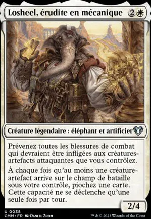 Losheel, érudite en mécanique
