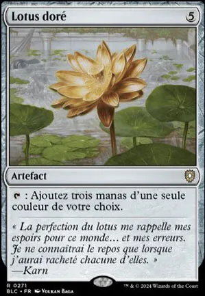 Lotus doré