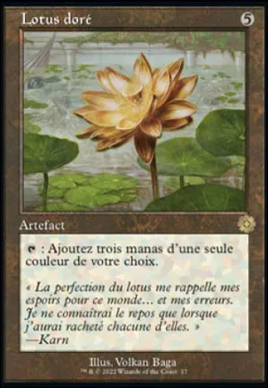 Lotus doré