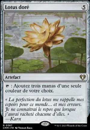 Lotus doré