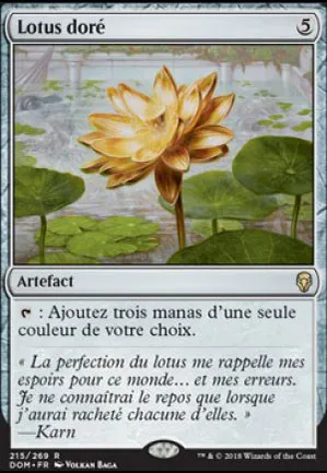 Lotus doré