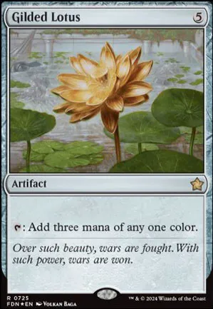 Lotus doré
