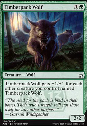 Loup de la meute des forêts