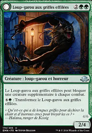 Loup-garou aux griffes effilées // Enchevêtreur fibreux