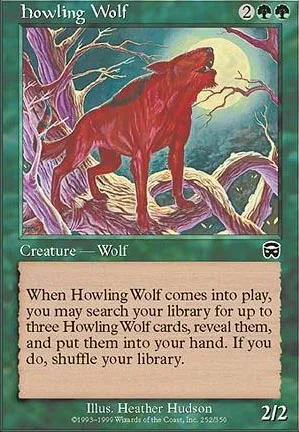 Loup hurlant