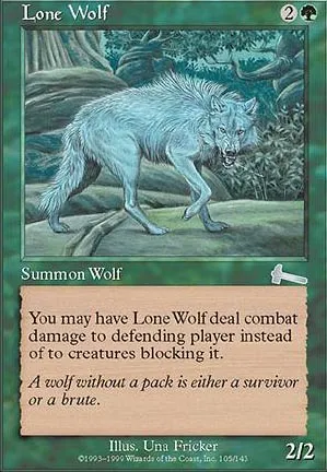 Loup solitaire