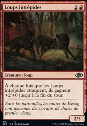 Loups intrépides