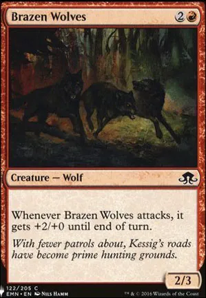 Loups intrépides