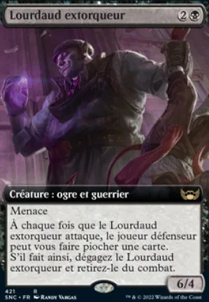 Lourdaud extorqueur