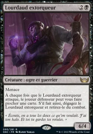 Lourdaud extorqueur