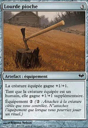 Lourde pioche