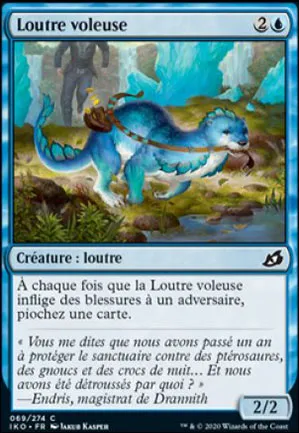 Loutre voleuse