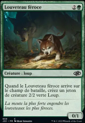 Louveteau féroce