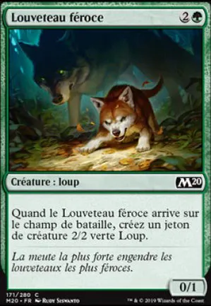 Louveteau féroce