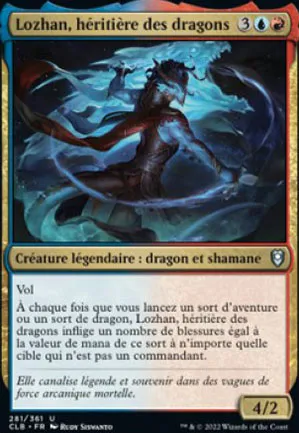 Lozhan, héritière des dragons