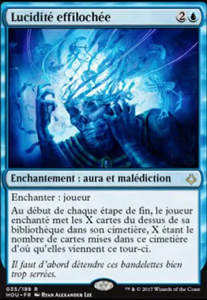 Lucidité effilochée