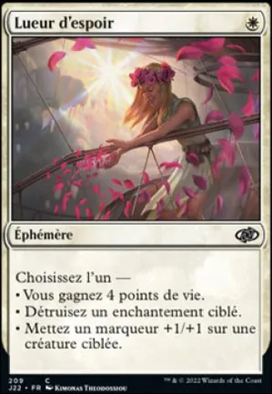 Lueur d'espoir