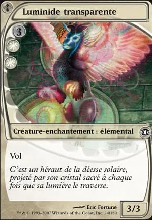 Luminide transparente