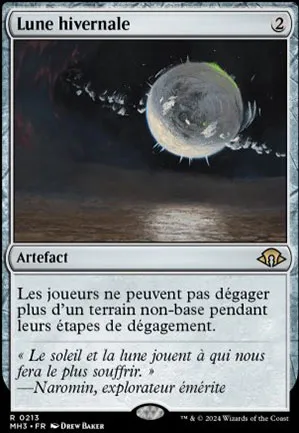 Lune hivernale
