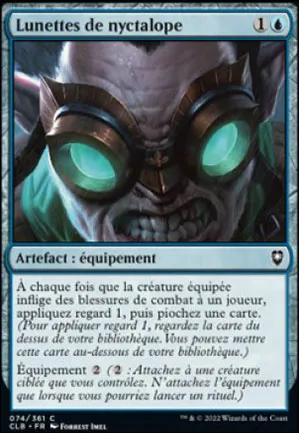 Lunettes de nyctalope