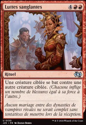 Luttes sanglantes