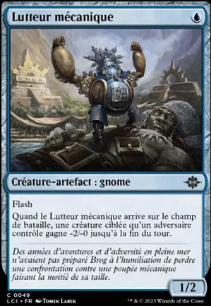 Lutteur mécanique
