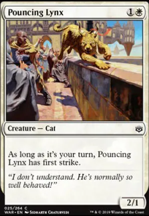 Lynx bondissant