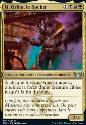 M. Orfeo, le Rocher