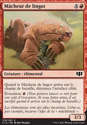 Mâcheur de lingot