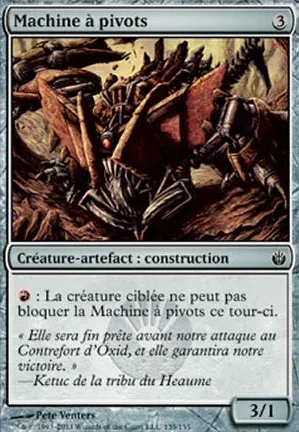 Machine à pivots