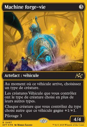 Machine forge-vie