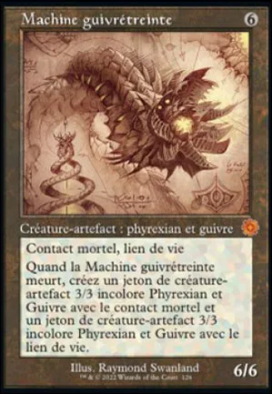 Machine guivrétreinte