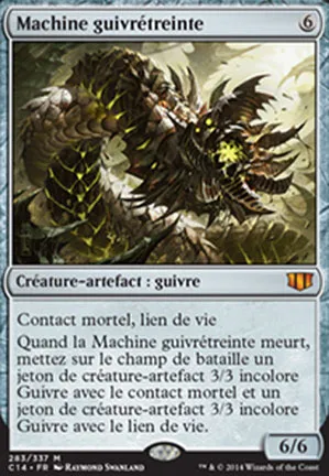 Machine guivrétreinte
