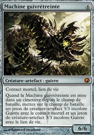 Machine guivrétreinte