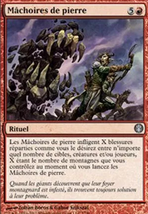 Mâchoires de pierre