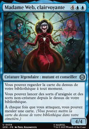 Madame Web, clairvoyante