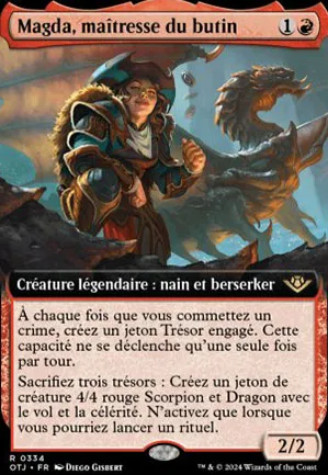 Magda, maîtresse du butin